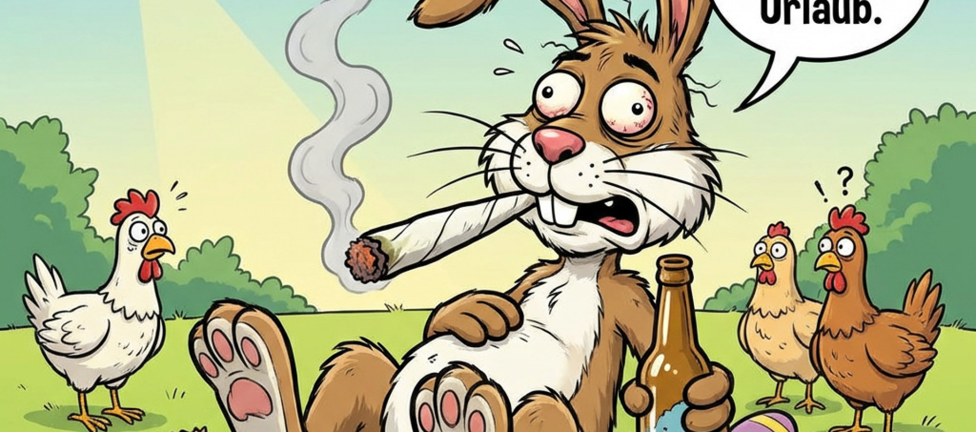 Morgenr&ouml;te statt Morgen-Elend